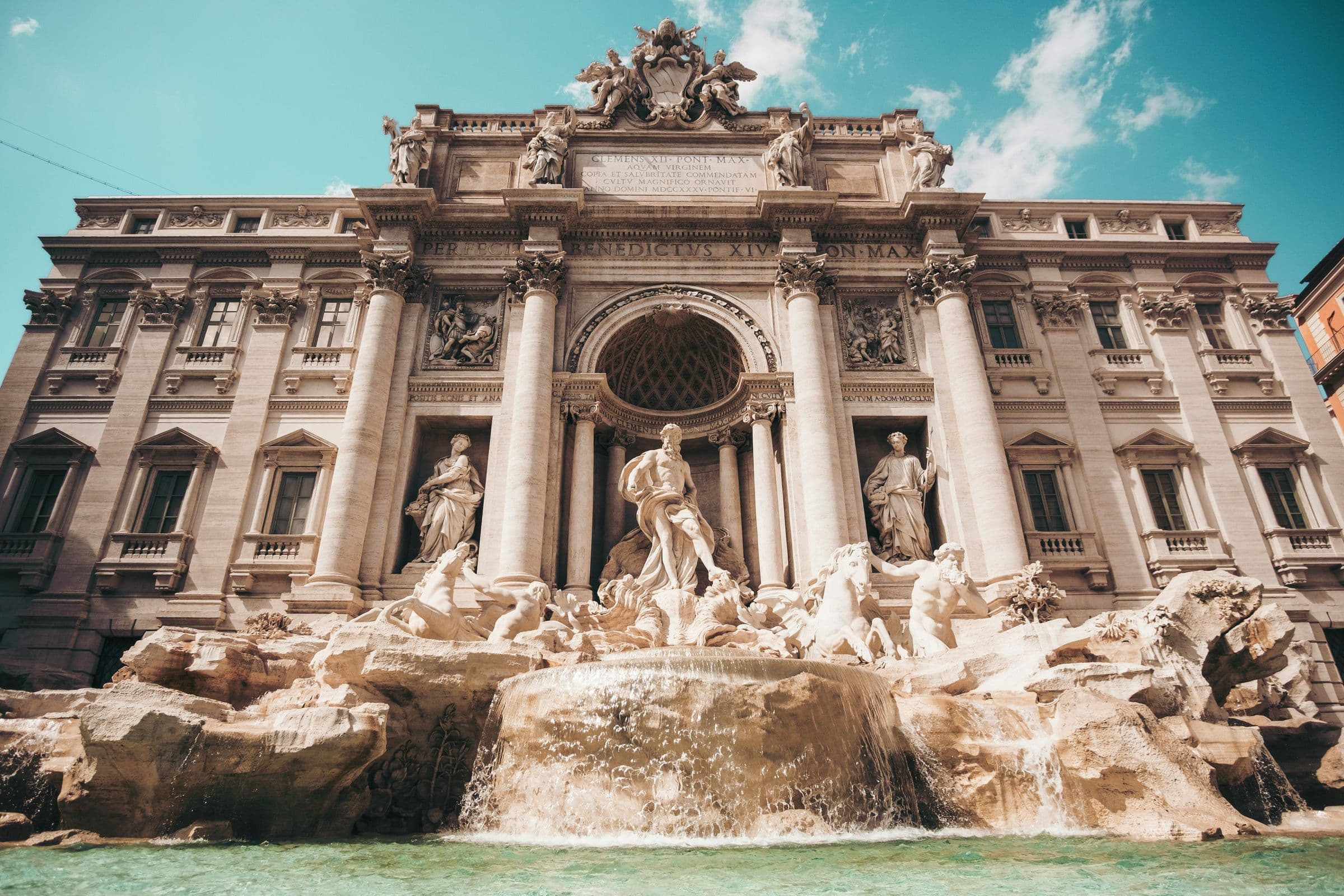 Rome, the Trevi Fountain
